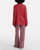 Oseree OsÃ©ree LumiÃ¨re striped wide-leg pants - 6