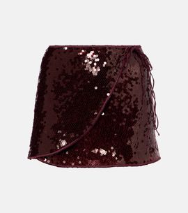 Oseree OsÃ©ree Marylin sequined miniskirt