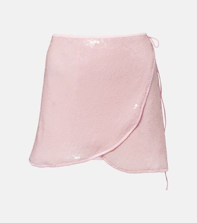 Oseree Oséree Marylin sequined miniskirt