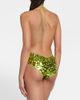 Oseree Oséree Sequined halterneck swimsuit - 3