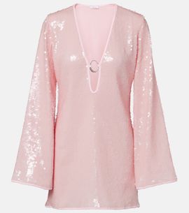Oseree OsÃ©ree Sequined minidress