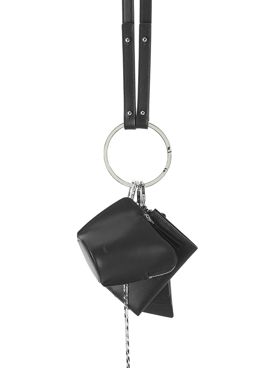 OSOI Banglering Set Crossbody Bag_Black