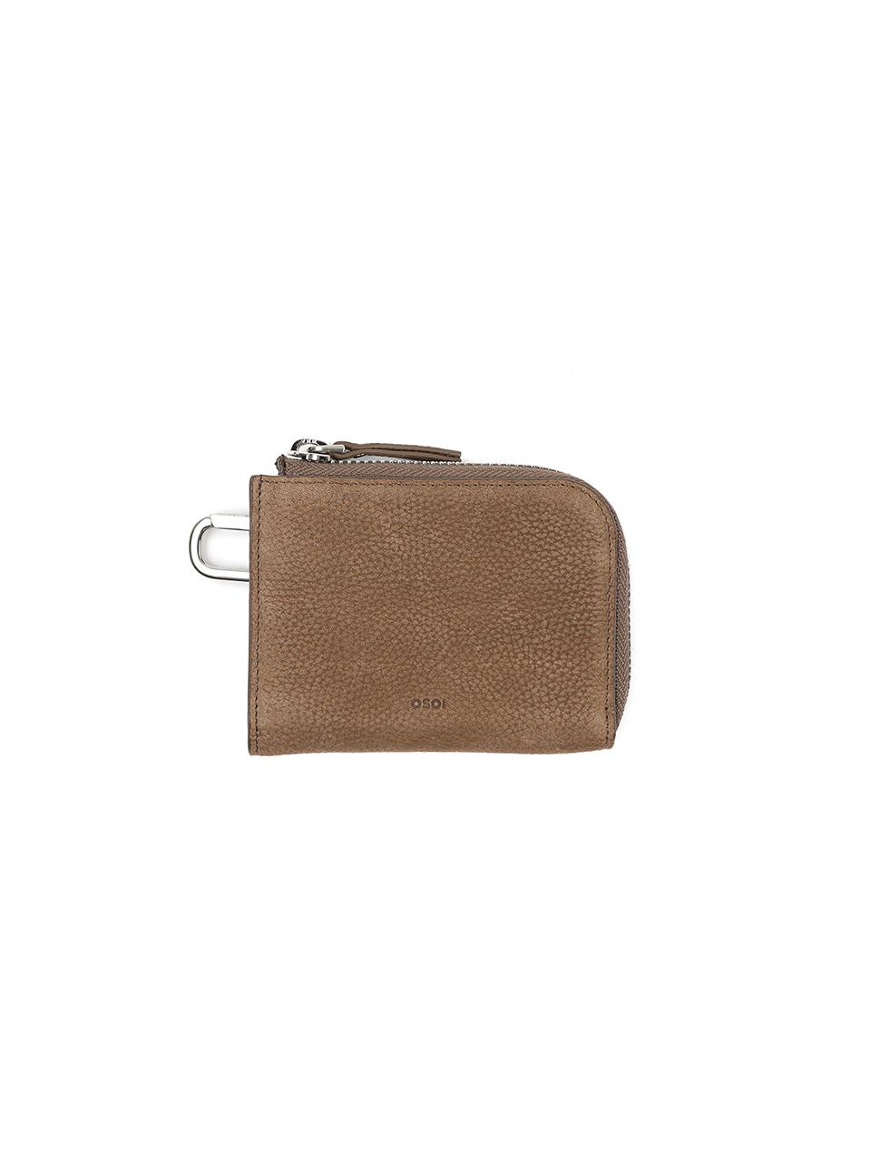 OSOI HALF WALLET [NUBUCK BROWN]