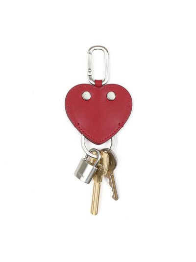 OSOI HEART FLAT KEY RING [RED]