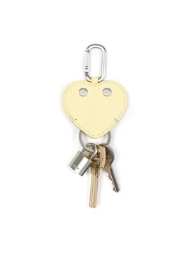 OSOI HEART FLAT KEY RING [YELLOW]