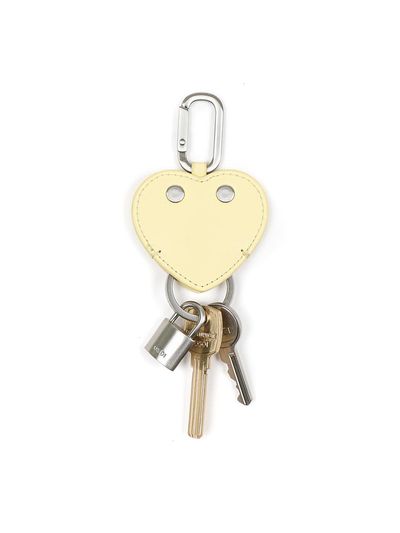 OSOI HEART FLAT KEY RING [YELLOW]