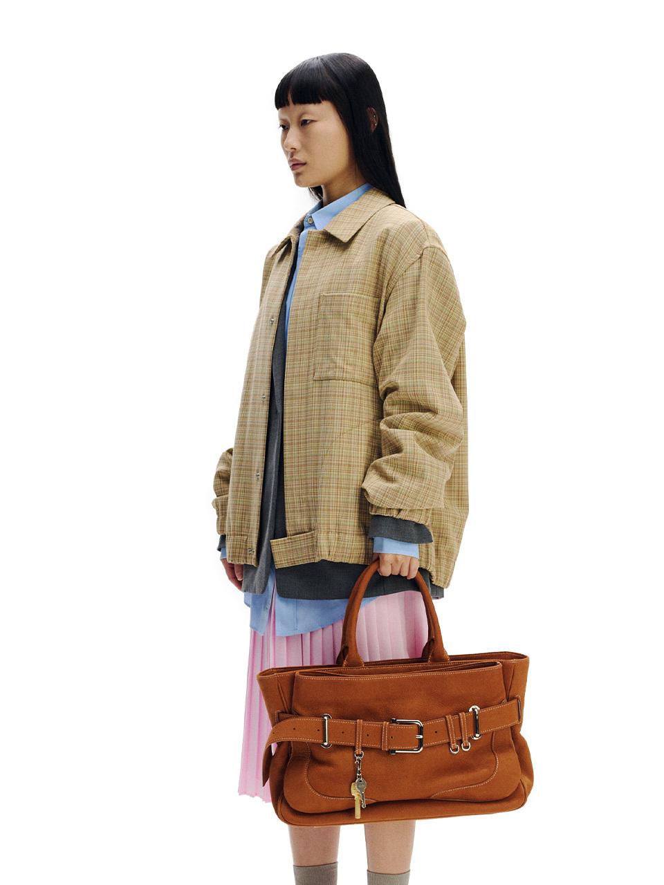 OSOI - TOTE BROCLE [STAIN BROWN]
