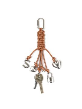 OSOI Leather Artisanal Rope Key Ring [TAN]