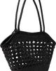 OSOI OSOI Black Lip Shoulder Bag - 3