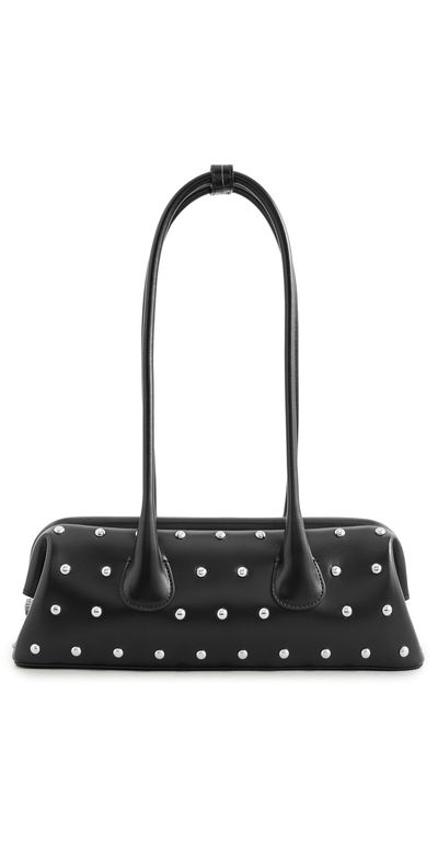 OSOI OSOI Boat Wide Mini Shoulder Bag Black Stud One