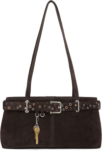 OSOI OSOI Brown Shoulder Brocle Bag