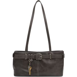 OSOI OSOI Gray Shoulder Brocle Bag