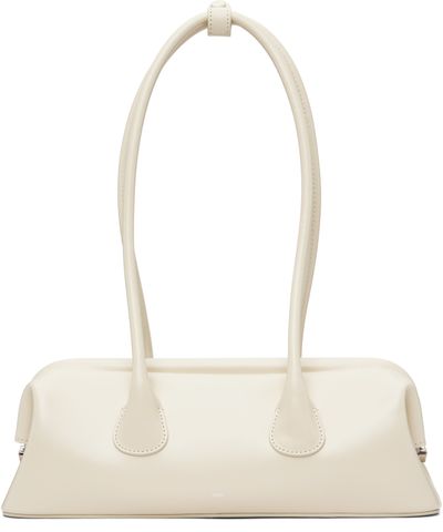 OSOI OSOI Off-White Boat Wide Mini Bag