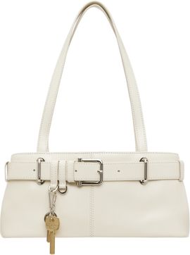 OSOI OSOI Off-White Shoulder Brocle Mini Bag