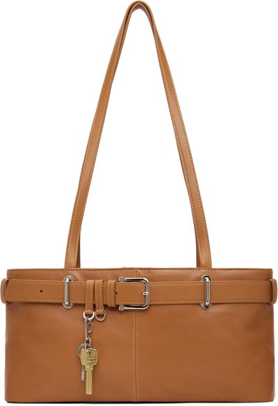 OSOI OSOI Tan Shoulder Brocle Bag