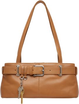 OSOI OSOI Tan Shoulder Brocle Mini Bag