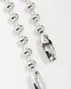 Ossa Ossa Ballchain Crossbody Phone Strap Rhodium One - 5
