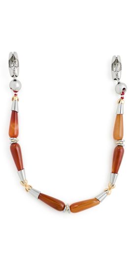Ossa Ossa Deco Wristlet Red Agate One