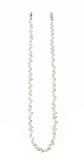 Ossa Ossa Faceted Crystal Crossbody Phone Chain Champagne One
