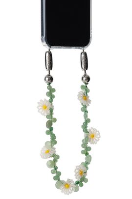 Ossa Ossa For FWRD Daisy Gemstone Wristlet
