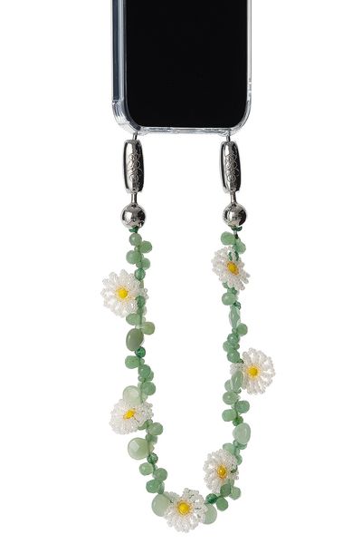 Ossa Ossa For FWRD Daisy Gemstone Wristlet