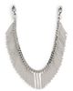 Ossa Ossa Fringe Wristlet Rhodium One - 5