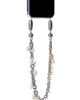 Ossa Ossa Rhodium Mixed Metal Mini Wristlet - 1