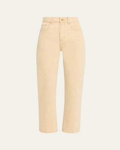 Ossou Drift High-Rise Ankle Jeans