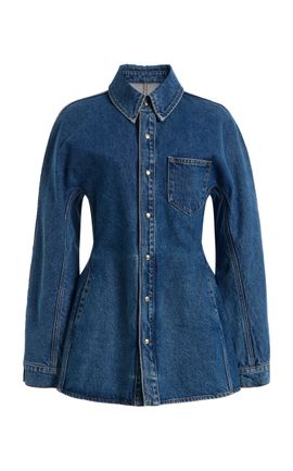 Ossou Ossou Cinch Denim Shirt