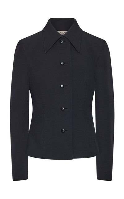 Ossou Ossou Claudia Buttoned Blazer