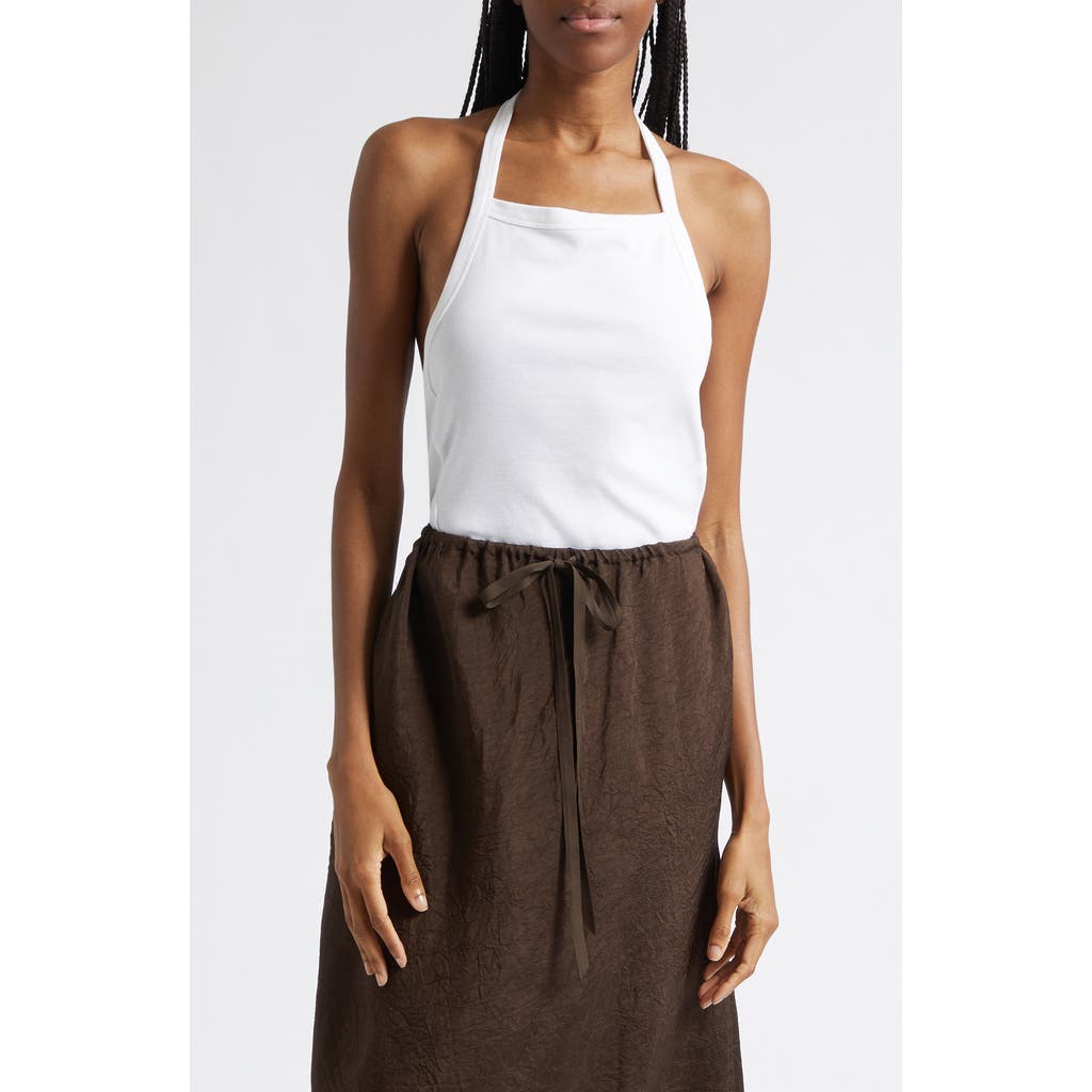 OSSOU OSSOU Clovis Organic Cotton Halter Tank