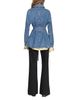 Ossou Ossou Cotton Belted Denim Jacket - 4