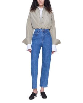 Ossou Ossou Drift Straight Leg Jeans in Horizon Wash