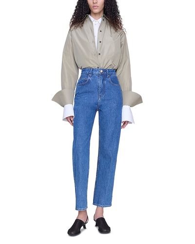 Ossou Ossou Drift Straight Leg Jeans in Horizon Wash