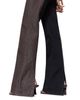 Ossou Ossou Jane Bootcut Slit Hem Cotton Jeans in Dusk/Sorrel/Rye Wash - 3