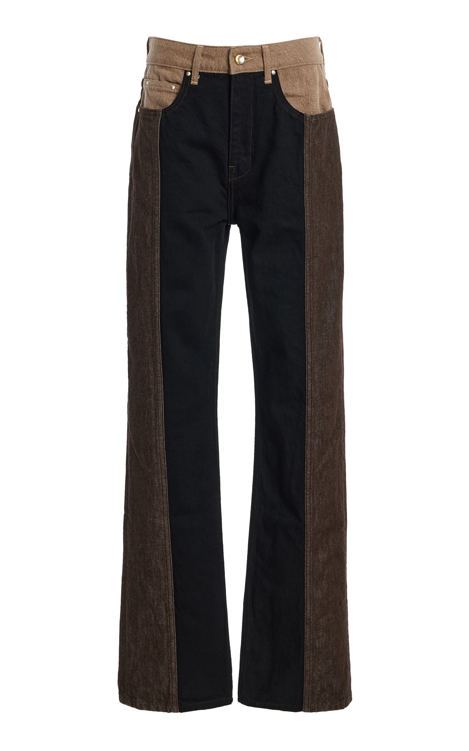 Ossou Ossou Jane Rigid MidRise StraightLeg Jeans