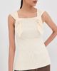 Ossou Ossou Loom Tank Top Bone - 1