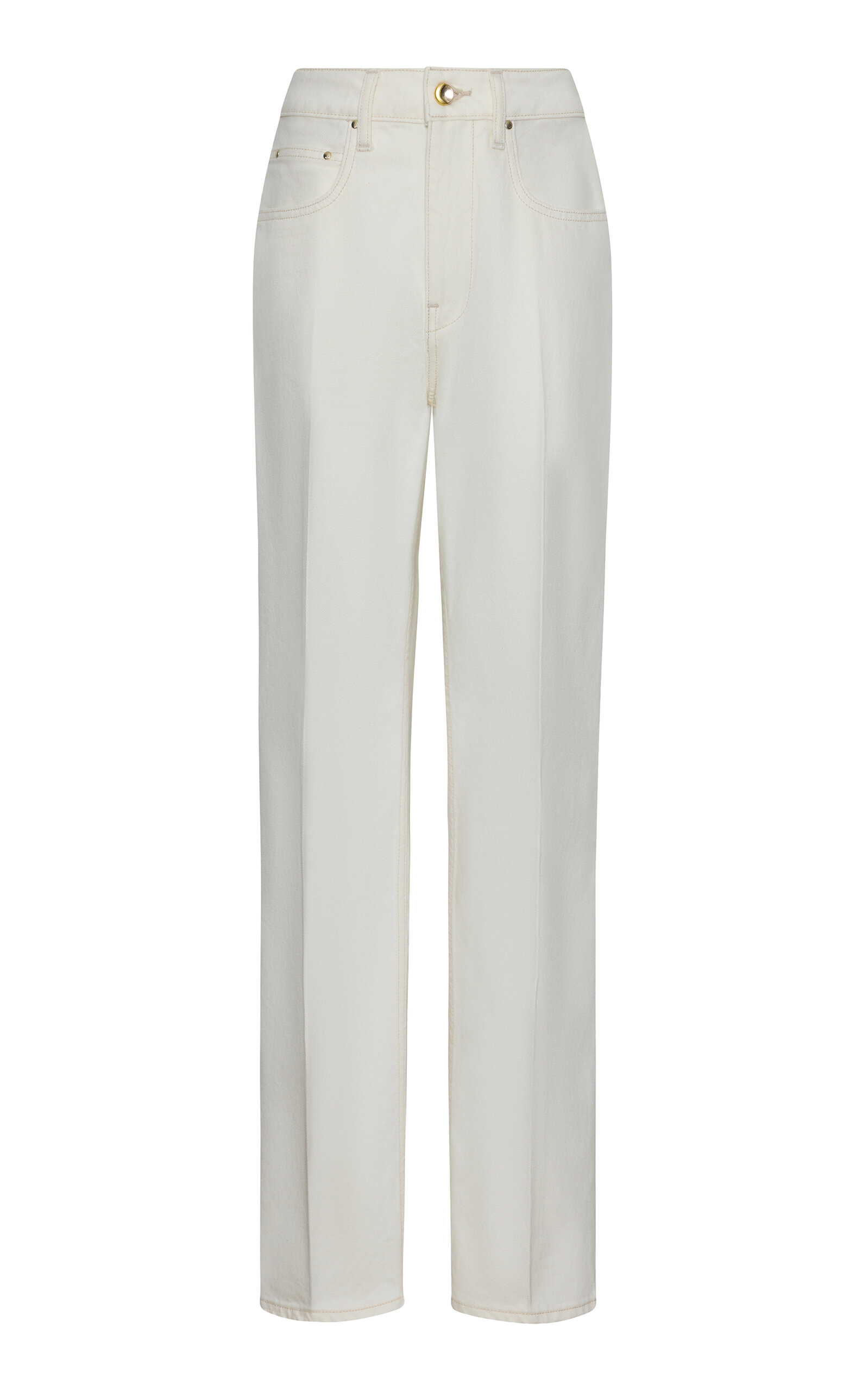 Ossou Ossou Noon HighRise Straight Leg Jeans