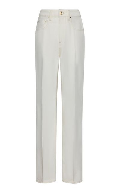 Ossou Ossou Noon HighRise Straight Leg Jeans