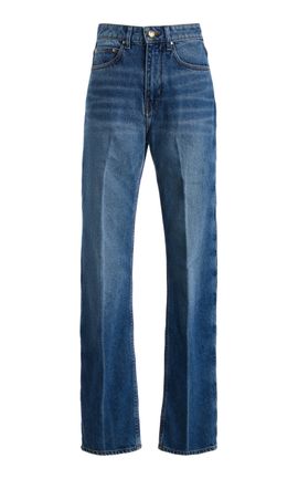 Ossou Ossou Noon Rigid HighRise StraightLeg Jeans