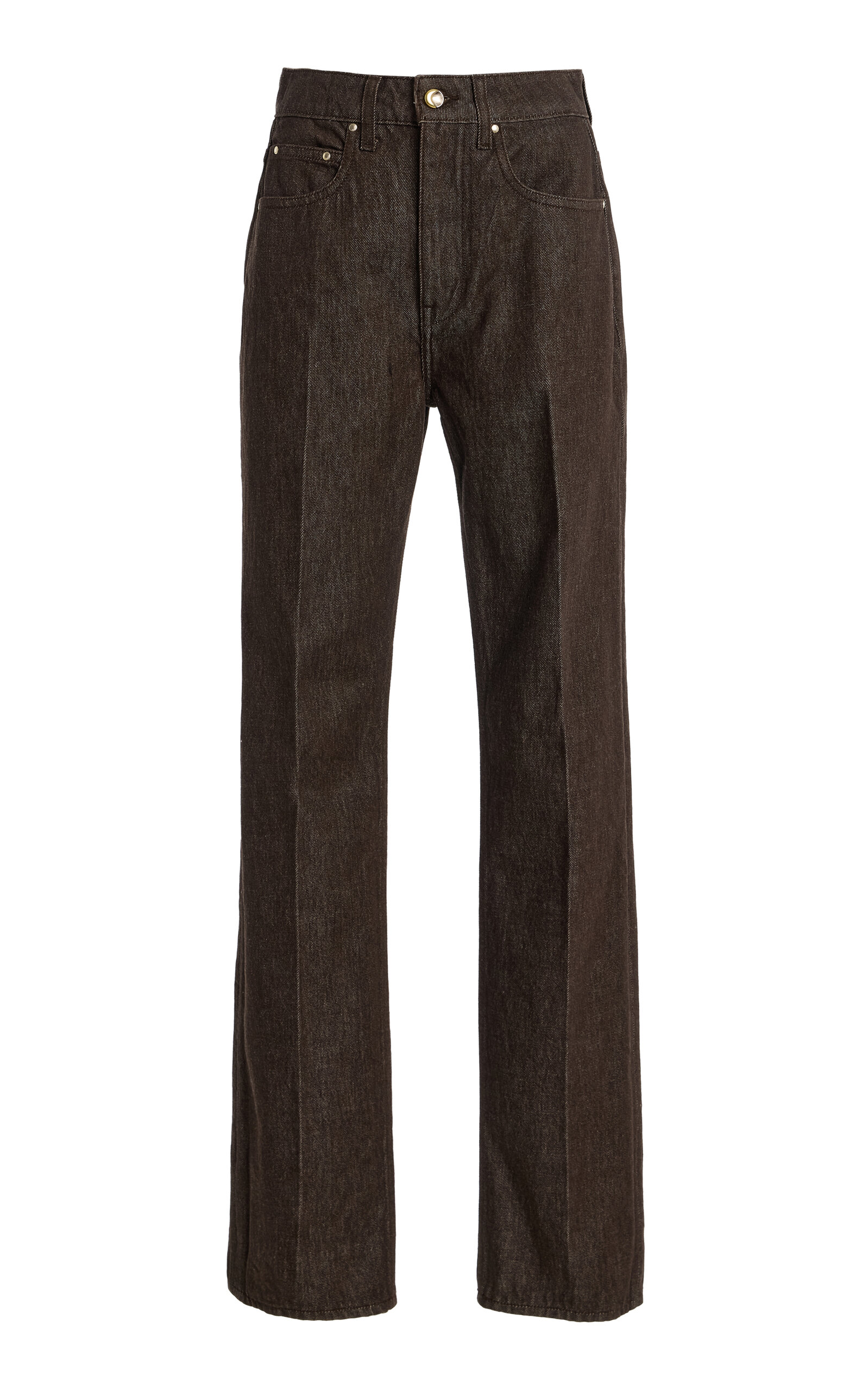 Ossou Ossou Noon Rigid MidRise StraightLeg Jeans