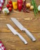 OSTER OSTER Baldwyn 2 Piece Stainles Steel Santoku Knife Set - 5