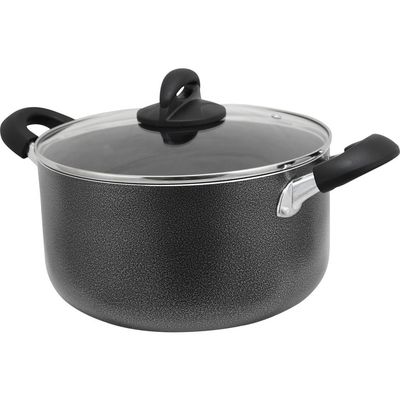 OSTER OSTER Clairborne 6 Quart Aluminum Hammered Tone Dutch Oven