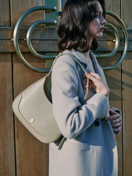 OSTKAKA Cadel Boat Crossbody Bag - Taupe