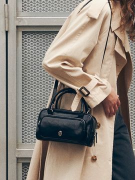 OSTKAKA Knot Pocket Tote Bag_Black