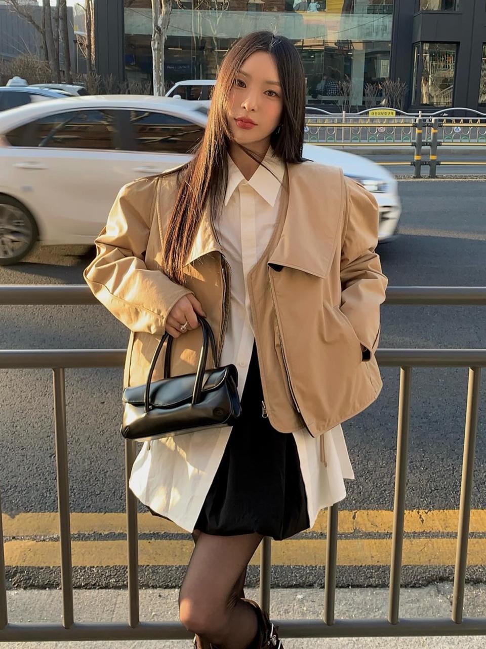 OTHEMENT by vocavaca Big Collar Weekend Reversible Jacket