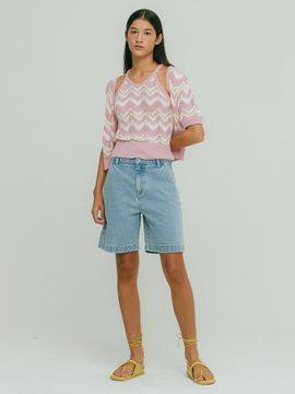 OTHEMENT by vocavaca Daily Basic Half Denim_3 Colors