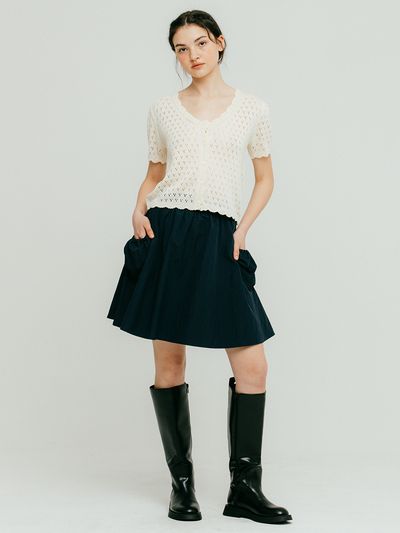 OTHEMENT by vocavaca Nylon Pocket Skirt
