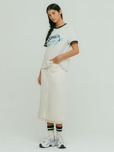 OTHEMENT by vocavaca Vrit Pocket Dot Skirt_2 Colors
