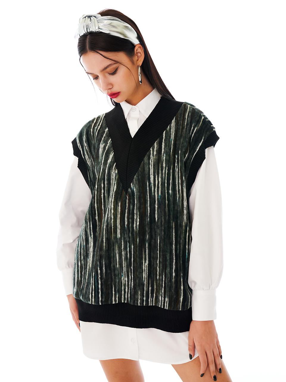 OTHER-worldly Over-fit Vest [Basic Gray]